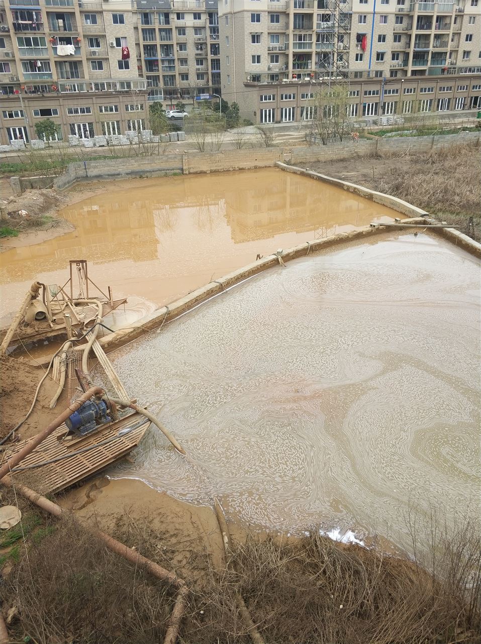 剑川沉淀池淤泥清理-厂区废水池淤泥清淤